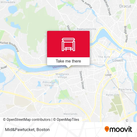 Mid&Pawtucket map