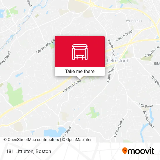 181 Littleton map