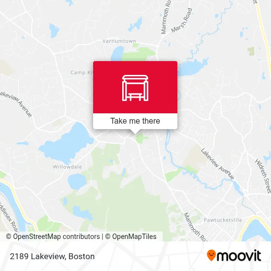 2189 Lakeview map