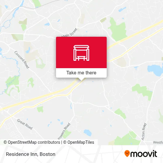 Residence Inn map