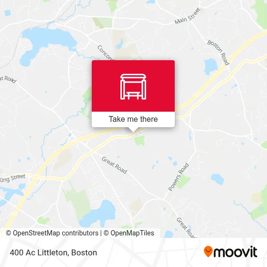 400 Ac Littleton map