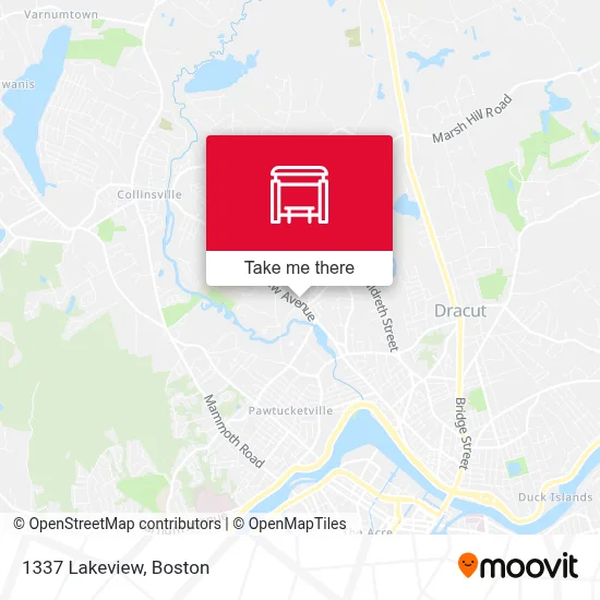 1337 Lakeview map