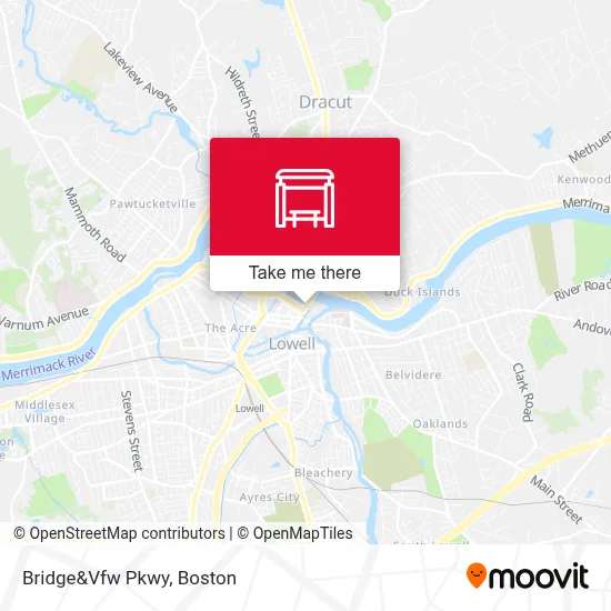 Bridge&Vfw Pkwy map