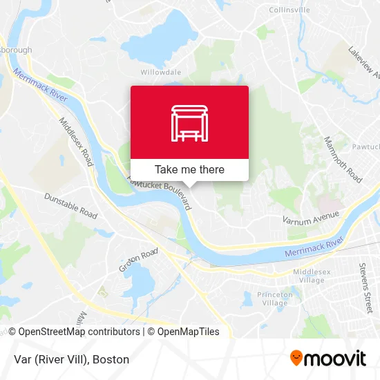 Var (River Vill) map