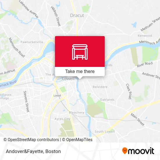 Andover&Fayette map
