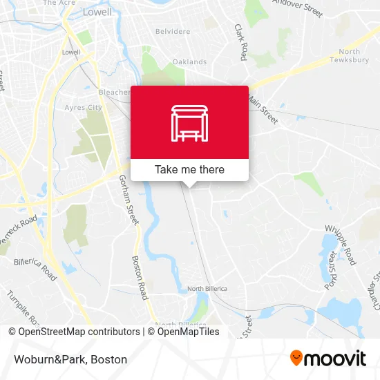 Woburn&Park map