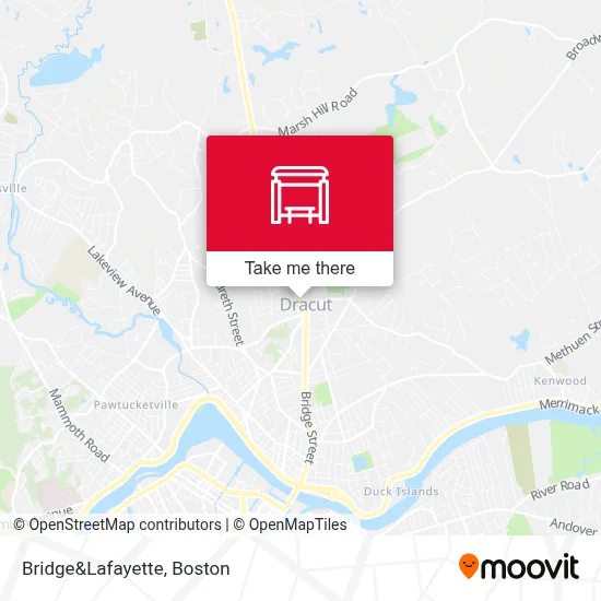 Bridge&Lafayette map