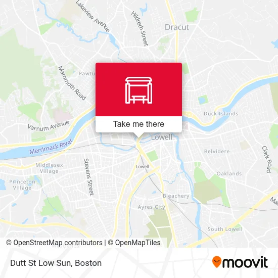 Dutt St Low Sun map