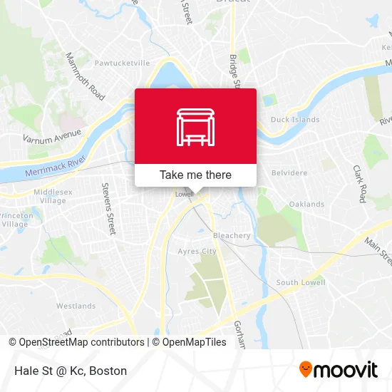 Hale St @ Kc map