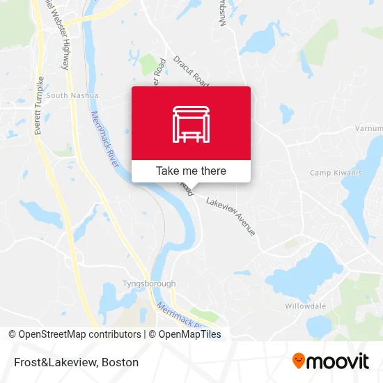Frost&Lakeview map