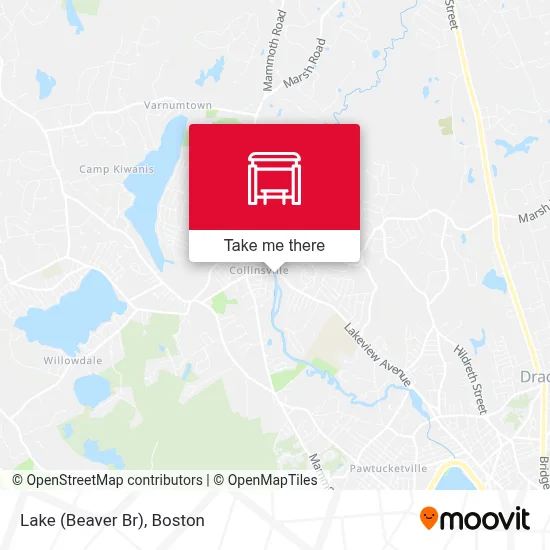 Lake (Beaver Br) map