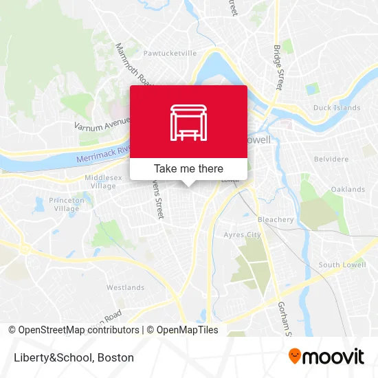 Liberty&School map