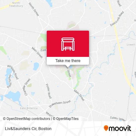 Liv&Saunders Cir map