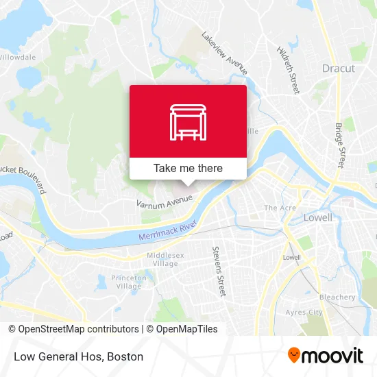 Low General Hos map