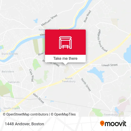1448 Andover map