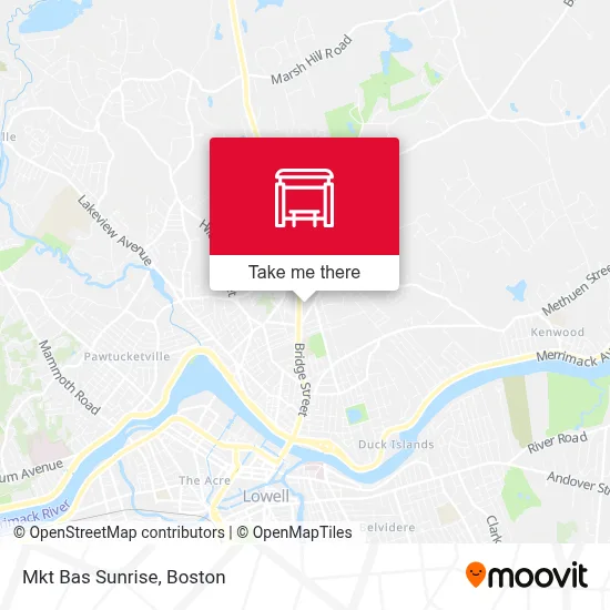 Mkt Bas Sunrise map