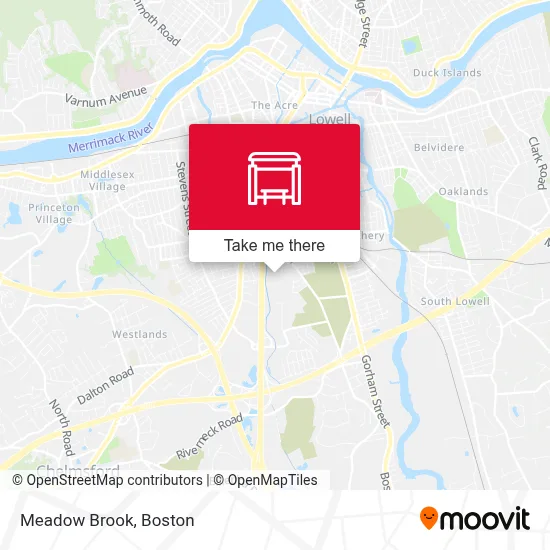 Meadow Brook map