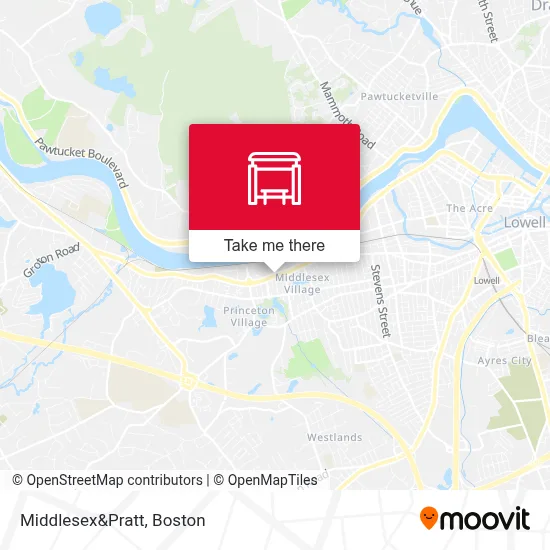 Middlesex&Pratt map