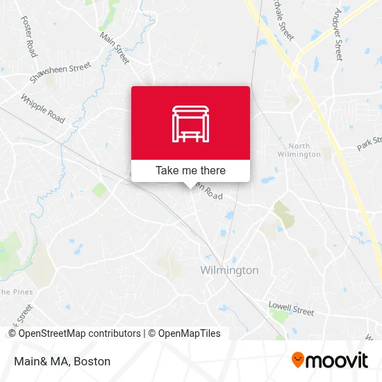 Main& MA map