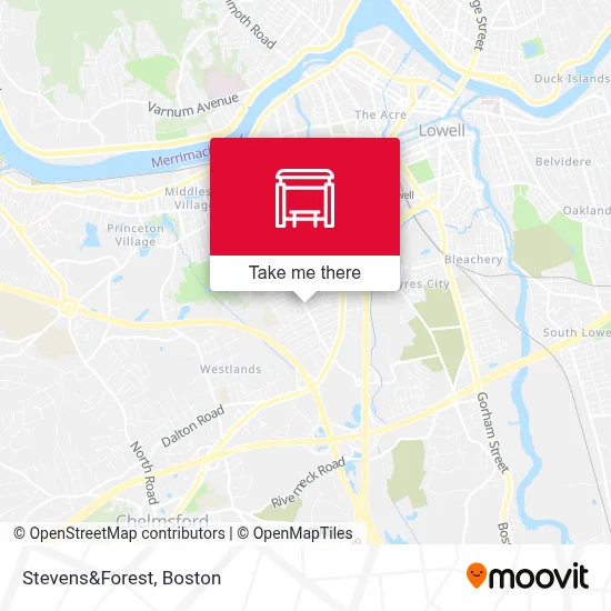 Stevens&Forest map