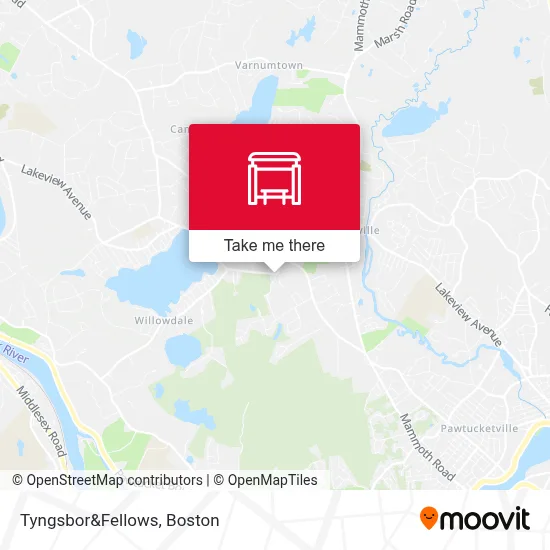 Tyngsbor&Fellows map