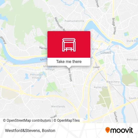 Westford&Stevens map