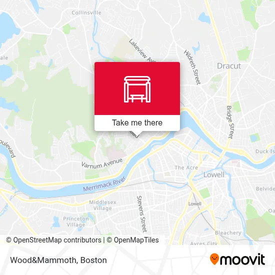 Wood&Mammoth map