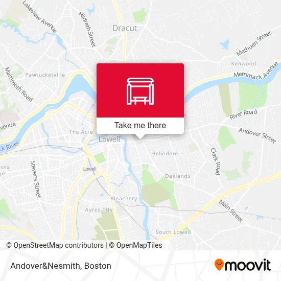 Andover&Nesmith map