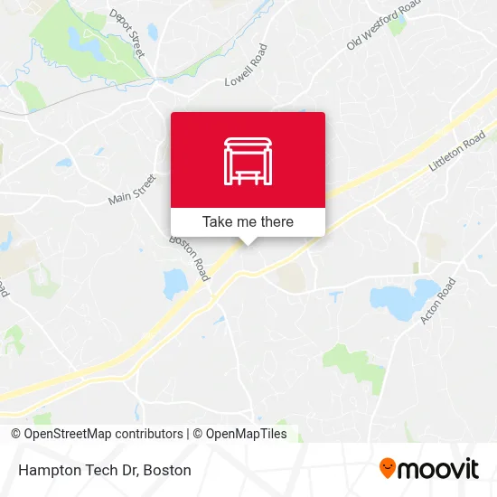 Hampton Tech Dr map