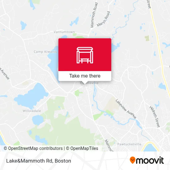 Lake&Mammoth Rd map