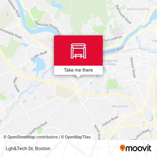 Lgh&Tech Dr map