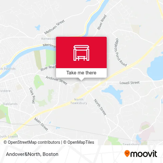 Andover&North map