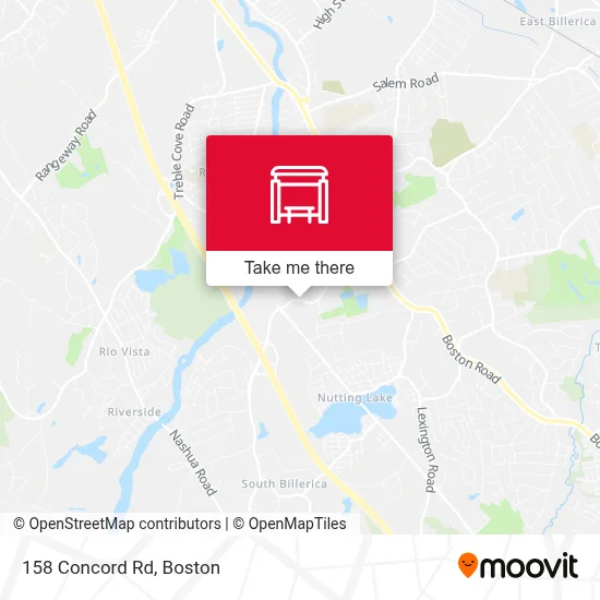 158 Concord Rd map