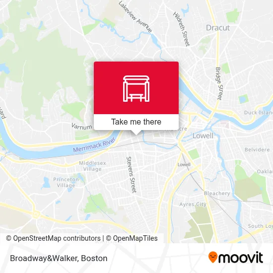 Broadway&Walker map