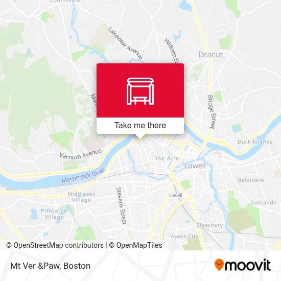 Mt Ver &Paw map