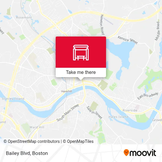 Bailey Blvd map