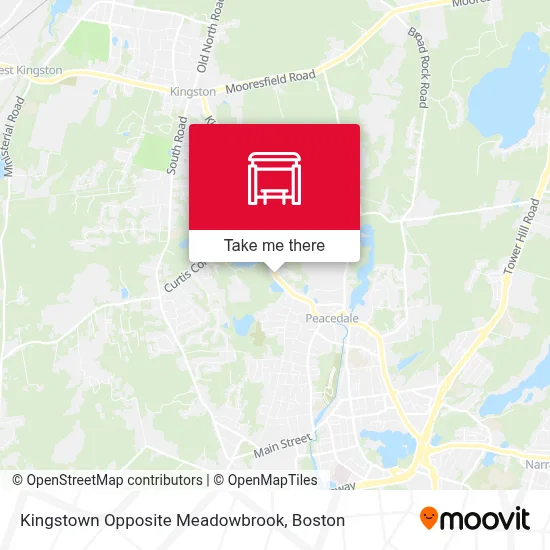 Kingstown Opposite Meadowbrook map