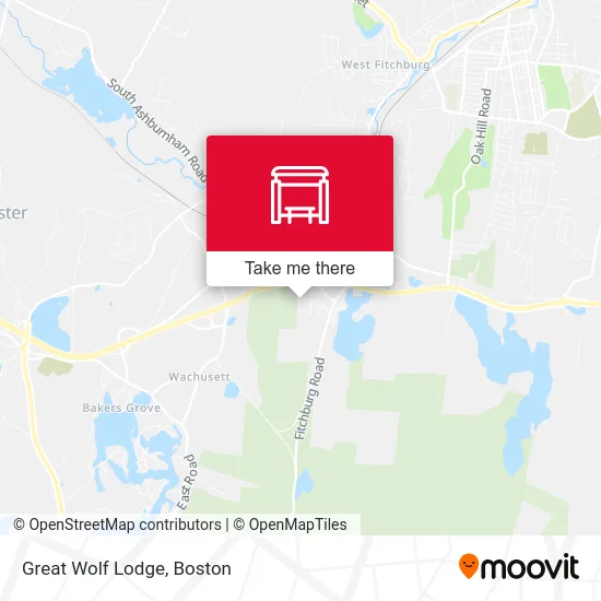 Great Wolf Lodge map