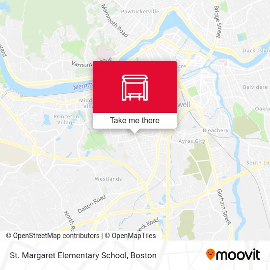 St. Margaret Elementary School map