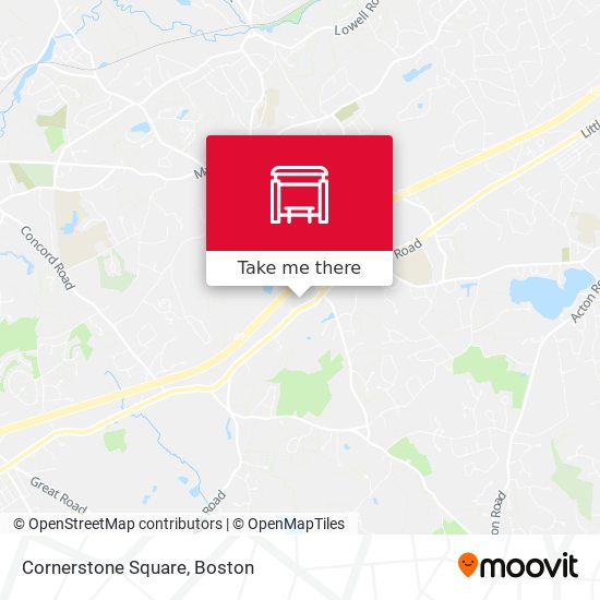 Mapa de Cornerstone Square