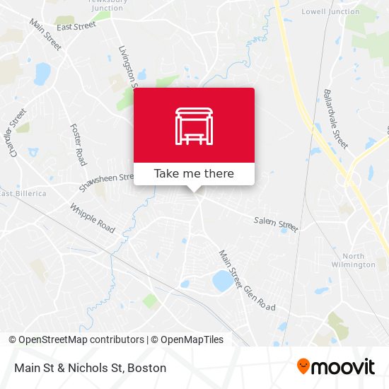Mapa de Main St & Nichols St