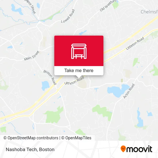 Nashoba Tech map