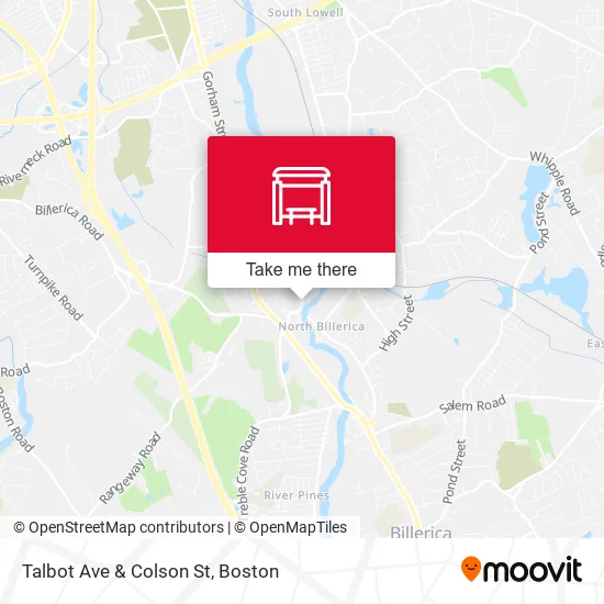 Mapa de Talbot Ave & Colson St