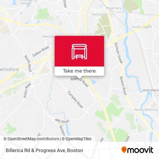 Mapa de Billerica Rd & Progress Ave