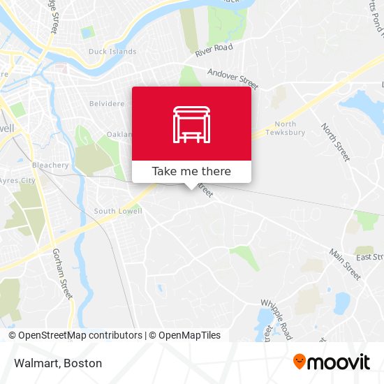 Walmart map