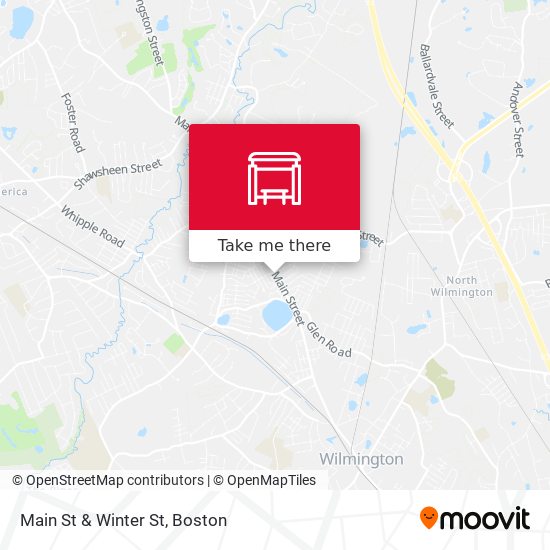 Mapa de Main St & Winter St
