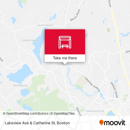 Mapa de Lakeview Ave & Catherine St