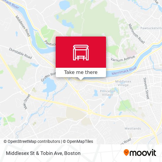 Mapa de Middlesex St & Tobin Ave