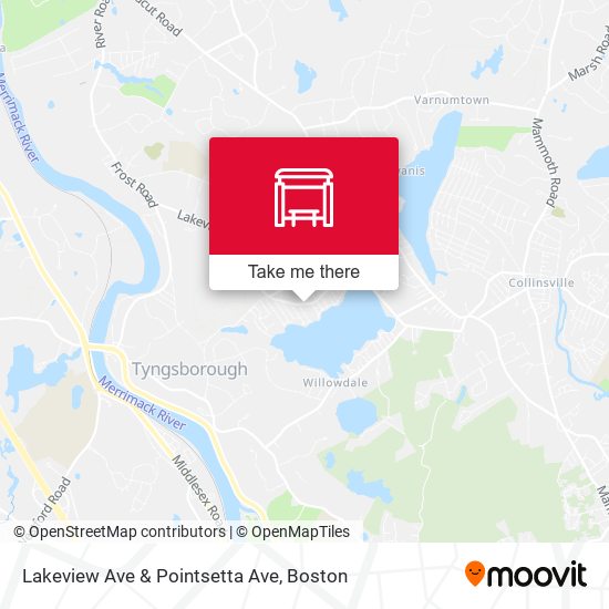 Mapa de Lakeview Ave & Pointsetta Ave