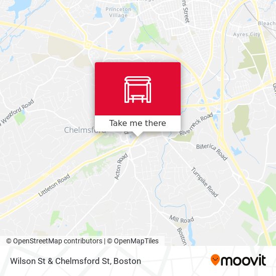 Mapa de Wilson St & Chelmsford St